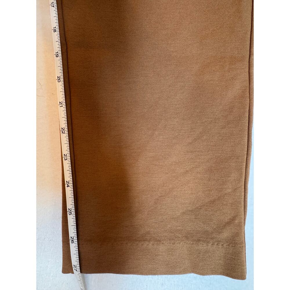 Women's Tan Ankle Pants - Picture 9 of 11